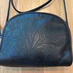 Margot Purse Tooled Leather Crossbody Black Western Photo 1