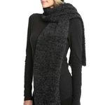 Barefoot Dreams CozyChic Pom Pom Beanie Scarf Set Black Womens One Size New Photo 0