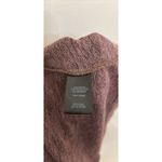 Torrid  Dress Womens 3X Marled Mauve Super Soft Plush Henley Empire Waist 3/4 Photo 3