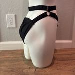 CXIX Buckle Up Cheeky Black Pole Festival Swim Adjustable Bottoms XS S Photo 3