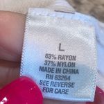 Dress Barn Sleeveless White Blouse Women's Large Photo 4