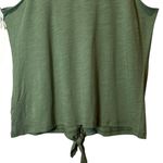 Caslon  Tie‎ Front Tank Top Green XL NWT CN468385MI Photo 9