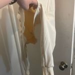 Alexander Wang  Cream Cropped Hoodie Photo 7