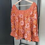 American Eagle NWT Floral Long Sleeve Top Photo 0