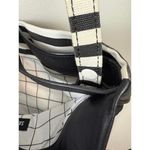 Kate Spade  Black and White Striped Crossbody Saturday Bag Photo 5