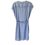 Lemlem  Designer Blue Belted Dress size large Photo 6