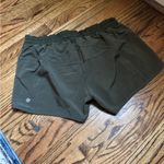 Lululemon  Athletica Olive Green Tracker Shorts 4” Photo 3