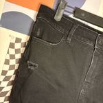 American Eagle Dream Jean Black Distressed Skinny – Size 10 Short Photo 5