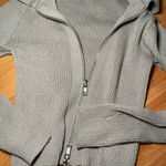 Gray Cropped Long Sleeve Size M Photo 4