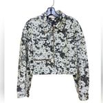 Stella McCartney Floral Black and Silver Women's Jacket Size 36 NWT Photo 0