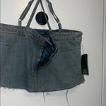 Wild Fable Stylish Denim Bustier Top Y2K Crop Tank Top Distressed RARE Photo 9