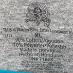 Looney Tunes  Gray Graphic Tweety Bird Tee Shirt Short Sleeve Photo 2