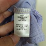 Lulus Yacht Rock Blue & White Striped Off-the-Shoulder Midi Dress Women's Small Photo 6