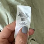 Wilfred Aritzia  Saturn Shortsleeve wrap Midi Dress short sleeve bodycon sage Photo 10