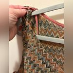 Anthropologie Maeve Westwater Chevron Print Knit Drop Waist Dress Size XL Photo 5