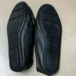 Calvin Klein Lavida Black Leather Flats Photo 2