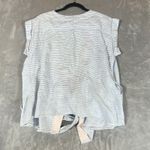 Vineyard Vines Linen Wrap Top Women's Small Blue Stripes Beach Nautical Summer Photo 12