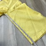 Rachel Comey Pants cotton gauze wide leg crop womens Yellow size 6 contemporary Photo 2