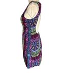Mara Hoffman  Women's Geometric Tribal Print Open Back Sheath Dress 6 Photo 3