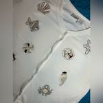 Blair Vintage Beachy Embroidered Button Up Top Medium Photo 14