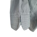 Alfred Dunner  SZ 18 Top Striped Rhinestones Butterflies Button-Up 3/4 Sleeve New Photo 2