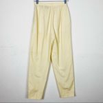 Vintage Pastel Yellow High Waisted Pants Yellow Size 8 Photo 1