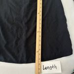 Abercrombie & Fitch New Abercrombie Fitch Black Long Sleeve Tie Neck Mini Dress Small Boho Party Photo 10