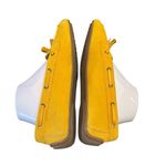 Talbots tassel moccasins mustard golden yellow maize suede slip on shoes 9.5 Photo 5