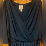 Suzi Chin  for Maggy Boutique‎ Dolman Stretch Jersey Dress in Dark Teal Size 8 Photo 5