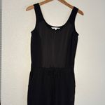Trina Turk Black Jumpsuit Zipper Front Sporty Classic Tank Preppy Minimalist Photo 2