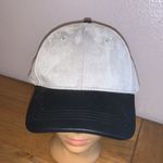 Michael Stars  faux suede faux leather baseball hat Photo 1