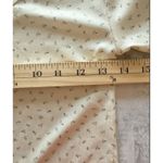 Womens Ribbed Crewneck Short Sleeve Floral Stretch Shirt Dainty Design XS/S Size undefined Photo 3