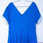 Unique Vintage  Gwynnie Bee Contrast Trim Blue Dress,‎ 5X Photo 8