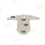 NEW Neon Rose oversized dad shirt in‎ pink ditsy floral Size XSmall Cottagecore Photo 7