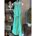 Lilly Pulitzer  Chrisella Midi Shirtdress Beach Paradise Eyelet Womens Size 10 Photo 6