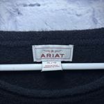 Ariat Embroidered All Over Boot Print Sweater XL Western Cowgirl Rodeo Photo 7