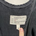 Current/Elliott The Zip Cargo Linen Washed Black Jumpsuit Size 2 (Medium) Photo 3