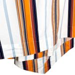 Habitual new ᯾ Skylar Asymettrical Handkerchief Hem Skirt ᯾ Tangerine Stripe Photo 13
