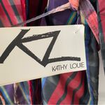 Kathy Louie Designer Imari Kimono Robe NWTs Silk Taffeta Jacquard Charmeuse OS Red Size undefined Photo 8