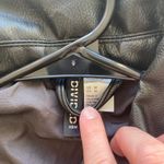 H&M Black Vegan Leather Jacket Photo 2