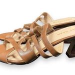 Cole Haan  Alyse Women's Slingback Heeled Sandals Casual Mid Heel Brown Size 7B Photo 0