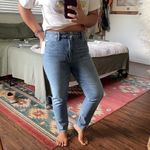 PacSun Indigo Blue High Waisted Mom Jeans Photo 4
