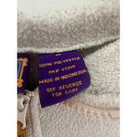 Disney Vintage Fleece Sweatshirt 3/4 Zip Tigger Embroidered Hoodie Beige M Photo 2