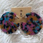 MultiColor Statement Earrings Multiple Photo 2