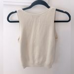 Banana Republic  Draped Wrapped Sweater XS Ribbed Knit Top Vest Office Minimalist Photo 5