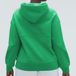 Everlane The Track Organic Cotton Popover Hoodie Green Hooded Sweatshirt XS New Photo 2
