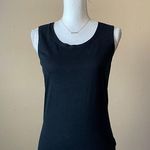 Lafayette 148 LAFAYETTE 143 NY | Black 100% Cotton Tank Top Sz S Photo 0