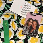 Diane Von Furstenberg  for Target packable  hooded yellow and black flowered vest Photo 14