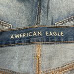 American Eagle 90s Boyfriend Denim Shorts Distressed Size 2 High Rise Photo 5