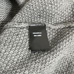 Torrid Grey Sweater Top Mixed Knit Texture Peplum Round Neck Size 0 Large NEW Photo 6